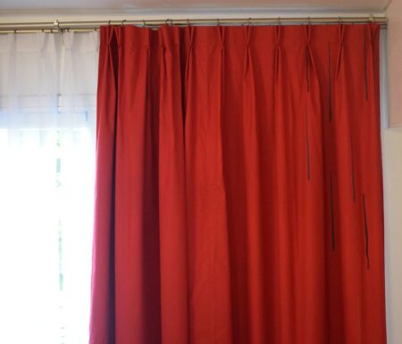 Cortinas black out con pellizcos x mts lineal