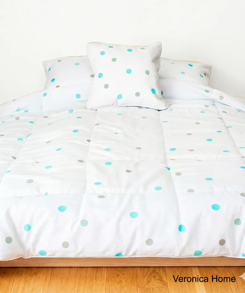 Acolchados infantiles con Lunares
