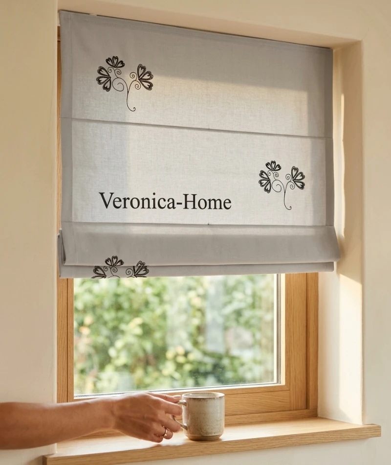 Cortinas Romanas estampadas