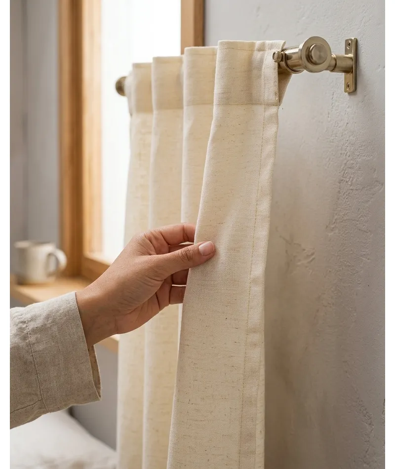 Cortinas Lino Rustico - Image 7