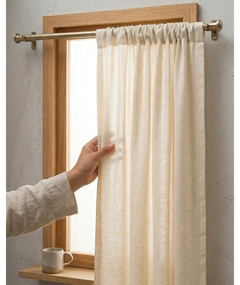 Cortinas Lino Rustico - Image 5