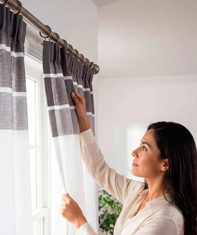 Cortinas para living Comedor