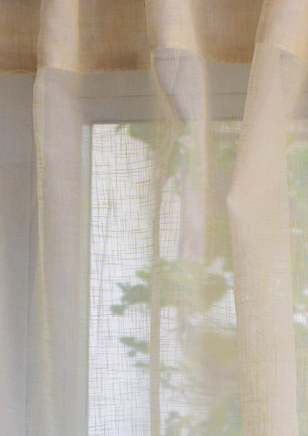 cortinas para living rustico