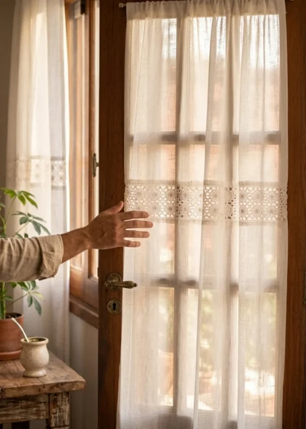 Cortinas para Puertas de Tela