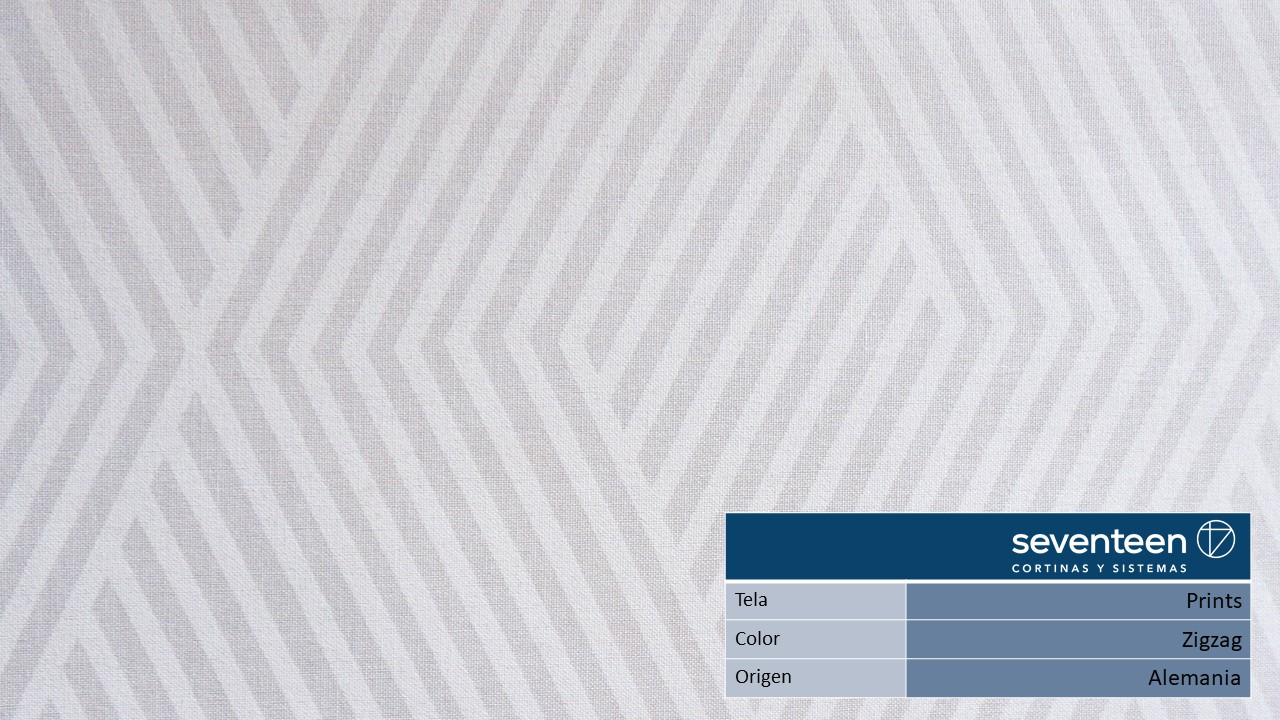 Banda vertical Prints color Zigzag